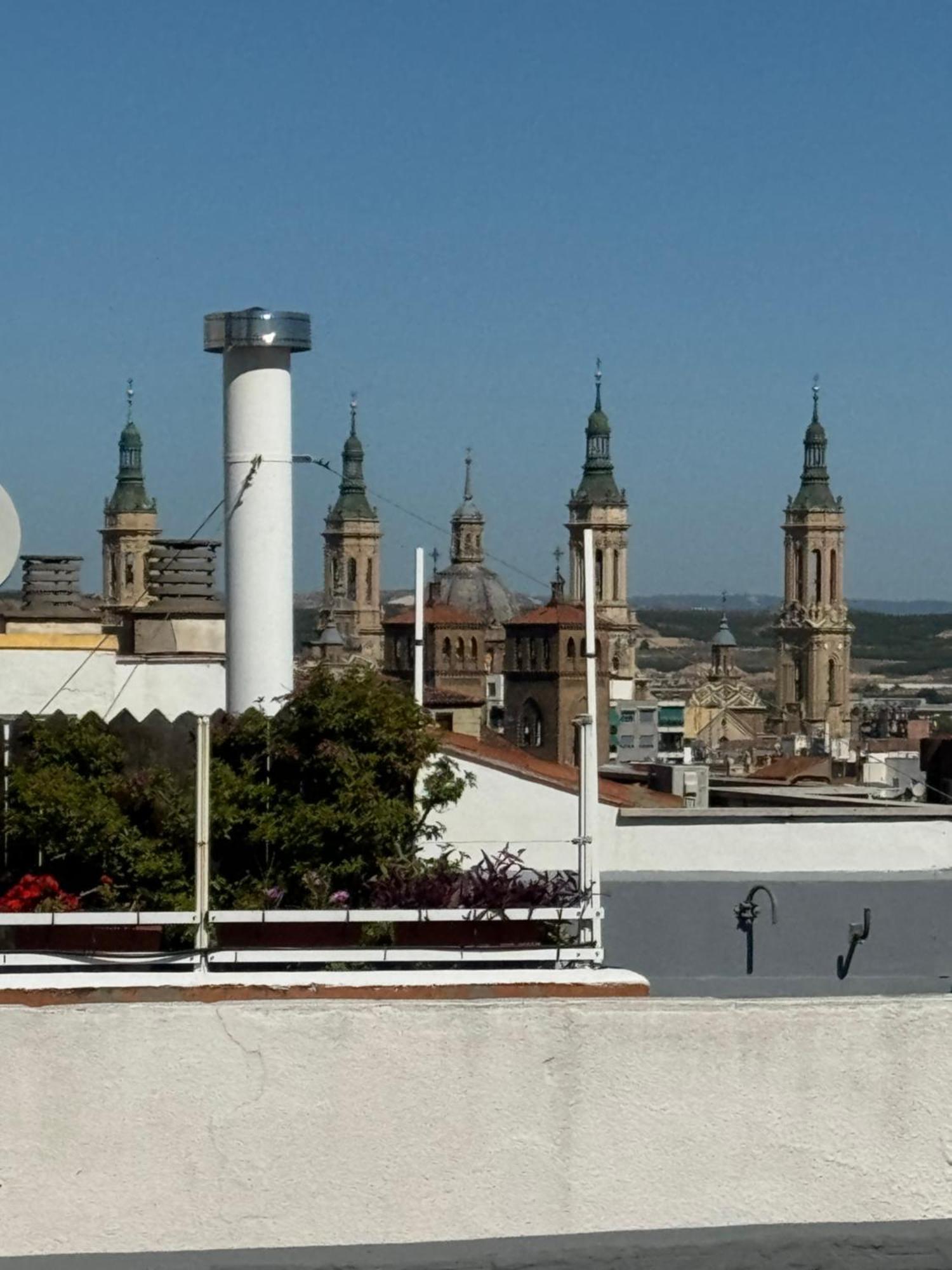 Atico Centro Sol Y Vistas Apartment Zaragoza Luaran gambar